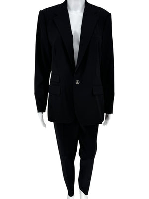 Ralph Lauren Purple Label Black Wool Pant Suit – Size 12