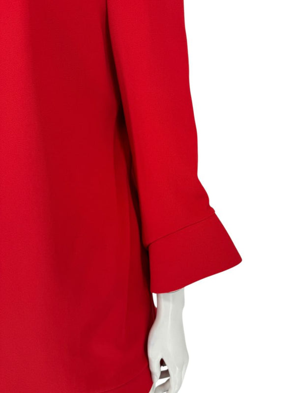 Brandon Maxwell Red Shift Dress – Size 10