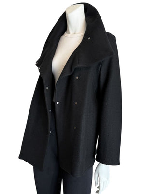 Akris Black Cashmere Jacket – Size 8