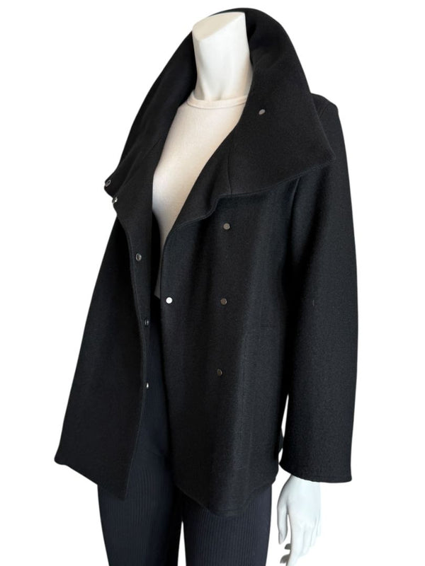 Akris Black Cashmere Jacket – Size 8