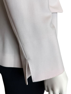 Akris Miles Blazer in Lily Pink Virgin Wool, Size 10 (IT 46) – NWT