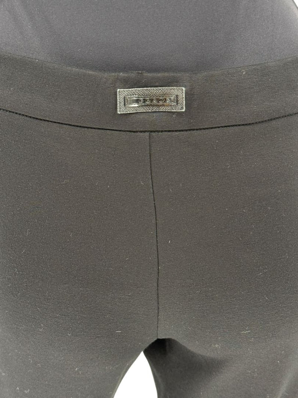 Prada Sport Black Viscose-Blend Joggers - Size L