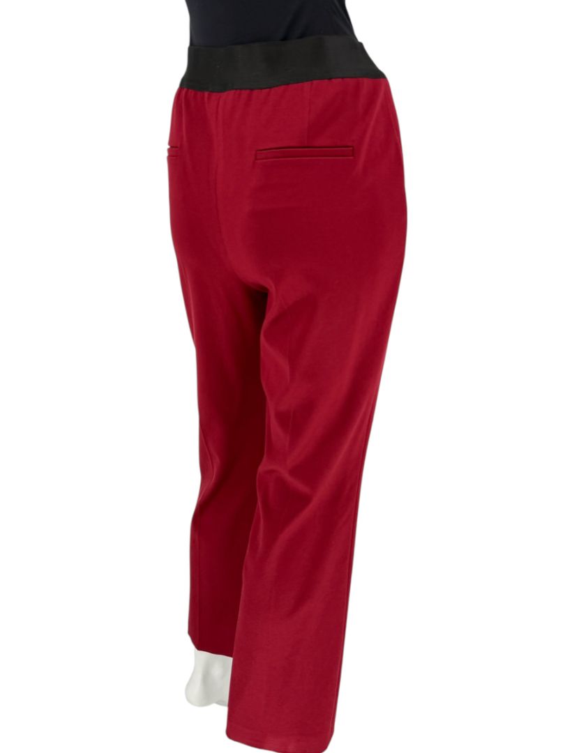 Akris Red Viscose Blend Pants – Size 10
