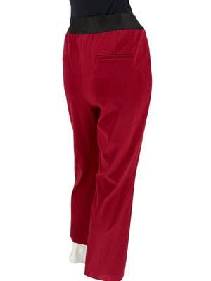 Akris Red Viscose Blend Pants – Size 10