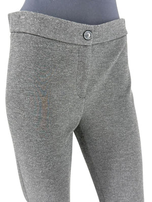 Akris Charcoal Gray Slim Ankle Trousers – Size IT 42 (US 6)