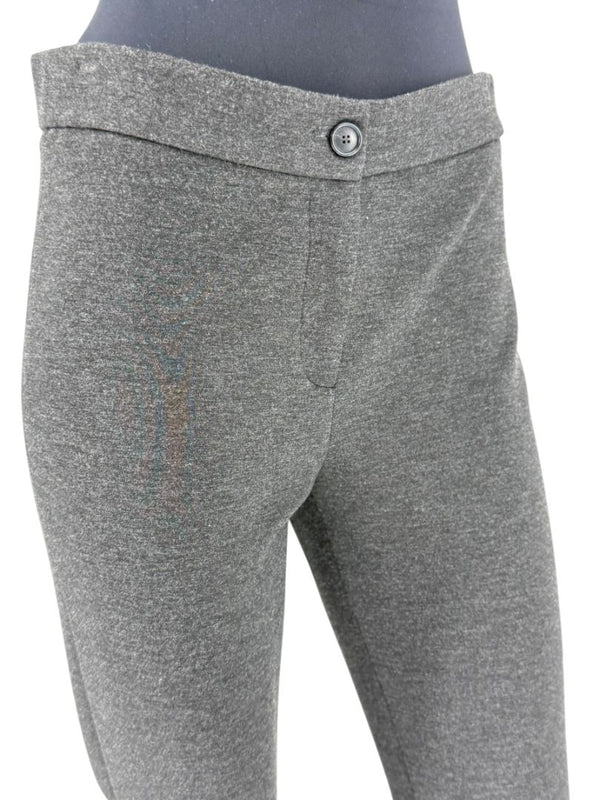 Akris Charcoal Gray Slim Ankle Trousers – Size IT 42 (US 6)