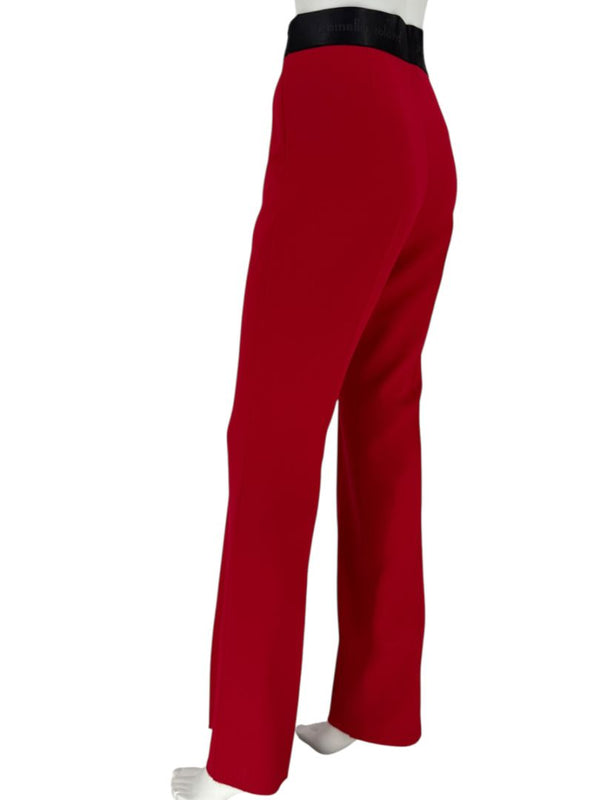 Pamella Roland Red Open Front Blazer & Trouser Set – Large