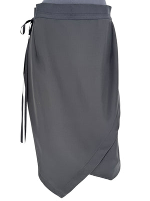 Atelier Unttld (now Mance) Black Wrap Skirt – Size 12