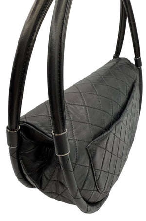 Chanel 2013 Black Hula Hoop Bag - Medium