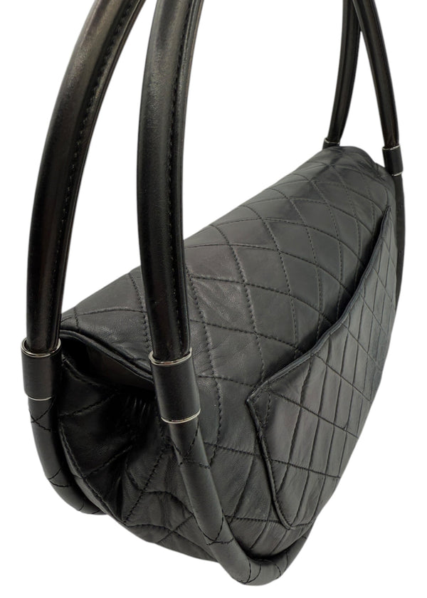Chanel 2013 Black Hula Hoop Bag - Medium