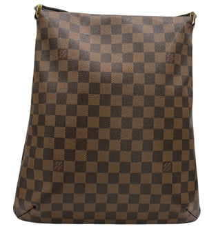 LOUIS VUITTON Musette Salsa GM Damier Ebene Crossbody Bag