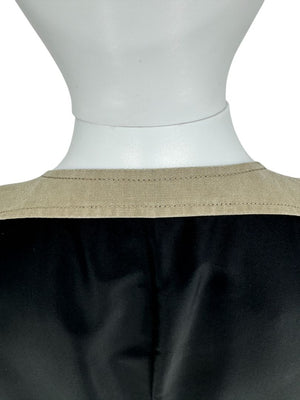 Balenciaga Paris Two-Tone Cinched Waist Shift Dress – Size 10