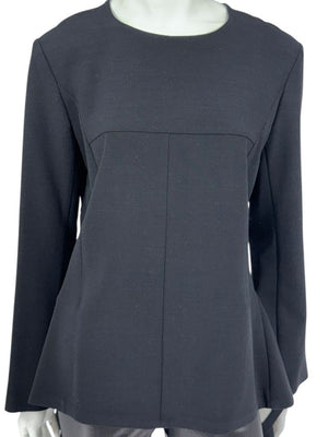 Stella McCartney Sculptural Wool Peplum Top - Size 8
