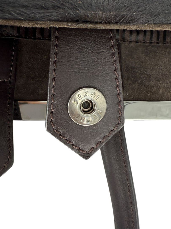 Fendi 2Jours Large Pony Hair Tote – Tricolor Calf Hair & Leather