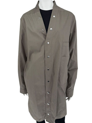 Rick Owens “Tecuatl” Dust Cotton Snap Jacket – Size IT 40 (US 6)