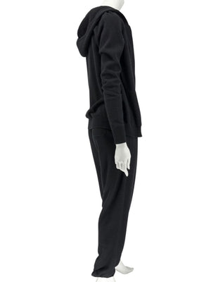 Loro Piana Black Baby Cashmere Lounge Set – Size 44 (Fits Like M/L)