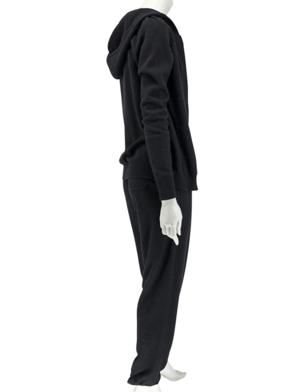 Loro Piana Black Baby Cashmere Lounge Set – Size 44 (Fits Like M/L)