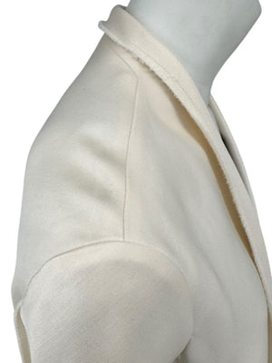 The Row Ivory Long Duster Jacket – Size 8