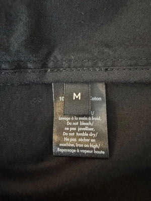 CO Essentials Black Tiered Sleeveless Midi Dress – Size M