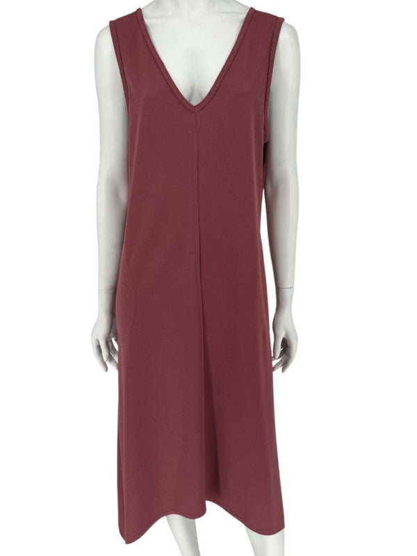 Three Eighty Two Sleeveless V-Neck Midi Dress – Size M