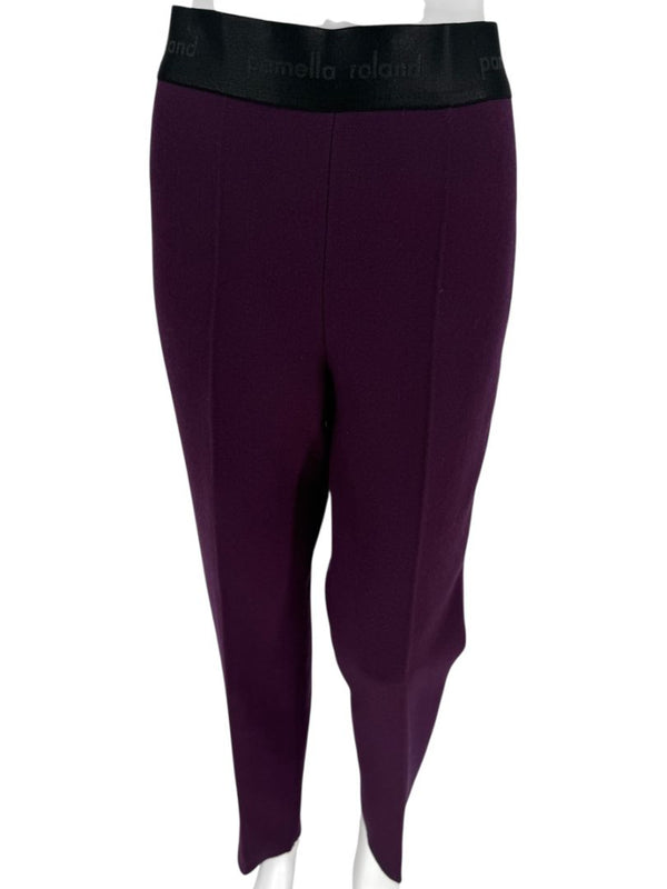 Pamella Roland Plum Tailored Pant Suit – L/XL