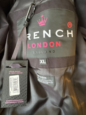 Trench London “The Queen” Classic Tailored Trench Coat – Size XL- NWT