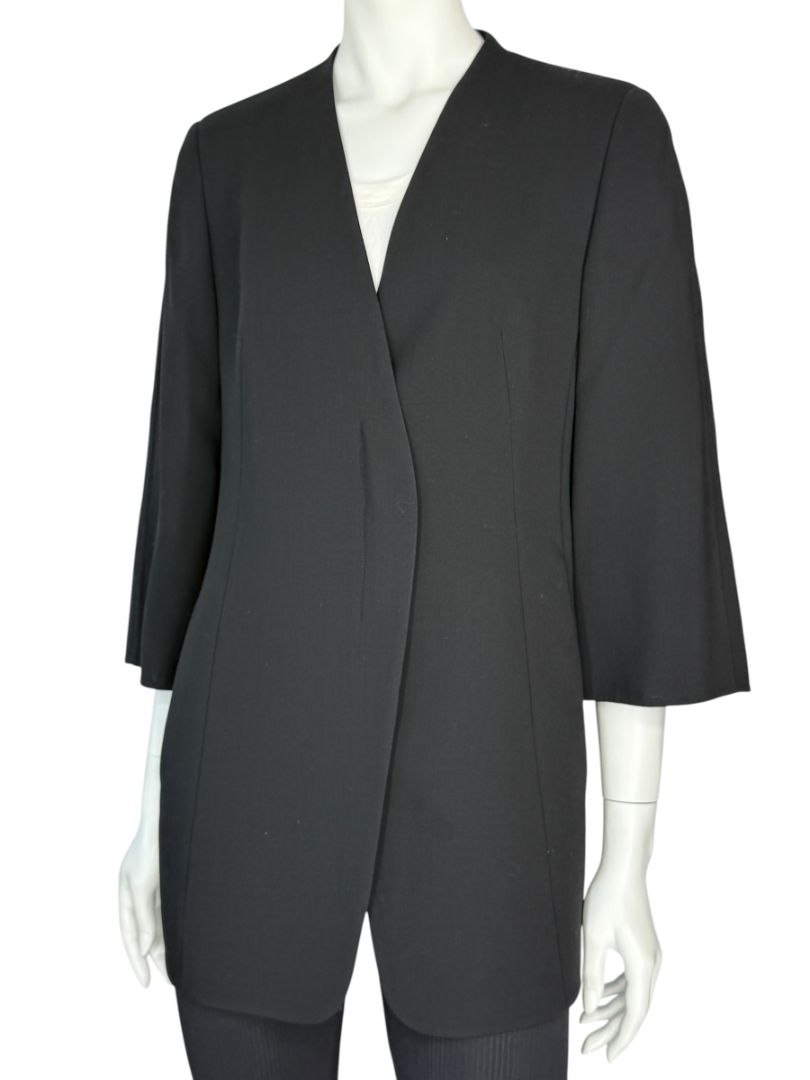 Akris Black Wool “Salsa” Jacket – Size 8- NEW