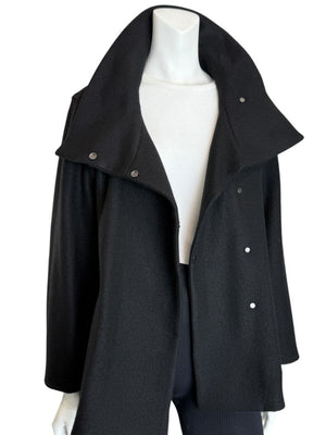 Akris Black Cashmere Jacket – Size 8