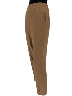 Akris Camel Cropped Trousers – Size US 10 / IT 46