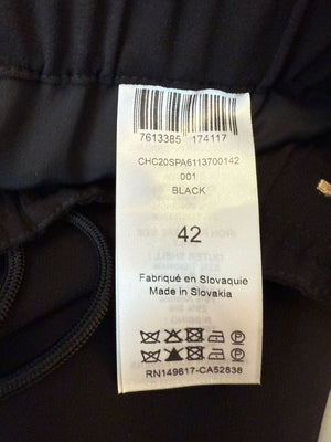 Chloé Black Relaxed Jogger Pants with Drawstring Waist - Size IT 42 / US 6
