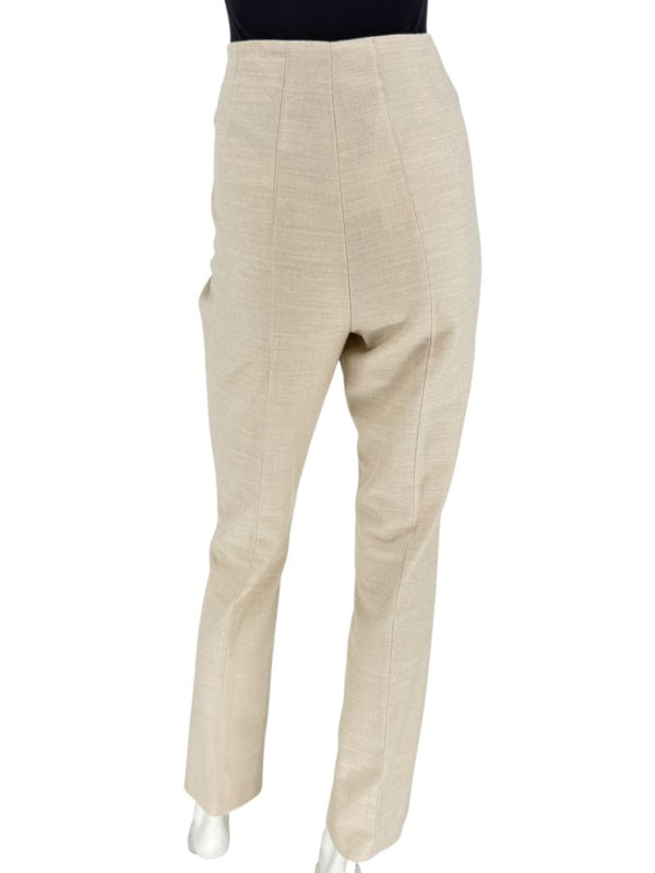 Akris Beige Wool Slim Trousers – Size IT 44 (US 10)