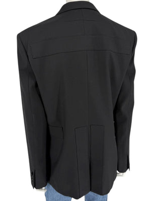 Givenchy Paris Men’s Black Wool Blazer – Size EU 52 - Made in Italy – New with Tags
