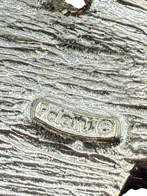 Polani Vintage Rhinestone Art Deco Car Brooch – Excellent Preowned Condition