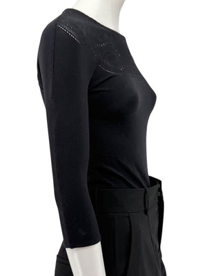 Wolford “Karlie” Black String Bodysuit – Size XS