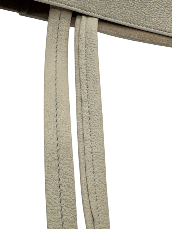 Celine Chalk Soft-Grained Calfskin Cabas Phantom Tote