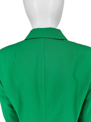 Akris Punto Emerald Green Wool Blend Pant Suit – Size 10