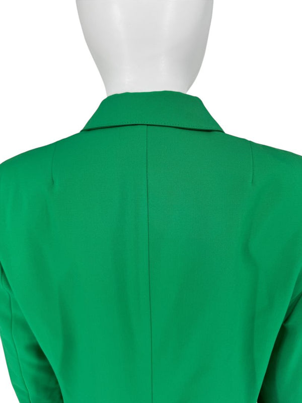 Akris Punto Emerald Green Wool Blend Pant Suit – Size 10