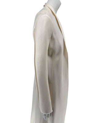 The Row Ivory Long Duster Jacket – Size 8