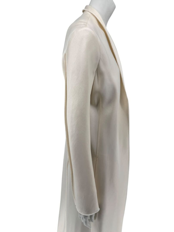 The Row Ivory Long Duster Jacket – Size 8