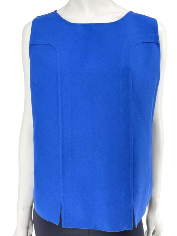 Marni Cobalt Blue Sleeveless Tunic/Blouse – Size IT 44