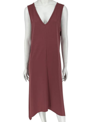 Three Eighty Two Sleeveless V-Neck Midi Dress – Size M