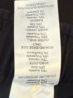 Chloé Black Relaxed Jogger Pants with Drawstring Waist - Size IT 42 / US 6