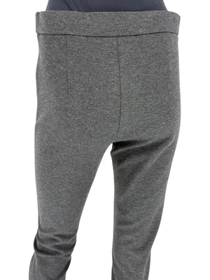 Akris Charcoal Gray Slim Ankle Trousers – Size IT 42 (US 6)