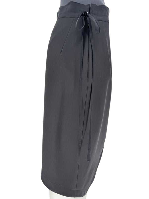 Atelier Unttld (now Mance) Black Wrap Skirt – Size 12