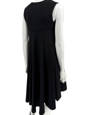 Diane von Furstenberg Sleeveless A-Line Knit Dress – Black - Size 0