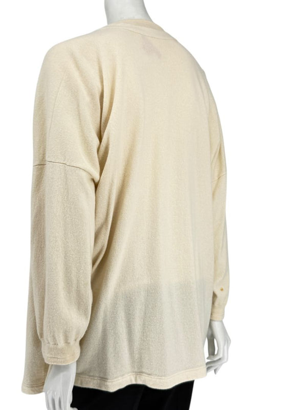 Shamask Ivory Cashmere Twin Set – Size 1