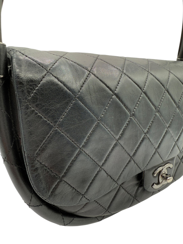 Chanel 2013 Black Hula Hoop Bag - Medium