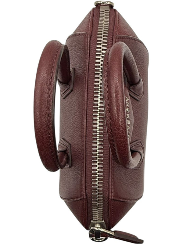 Givenchy  Sugar Goatskin Mini Antigona Aubergine