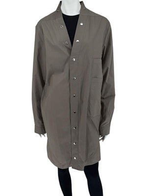 Rick Owens “Tecuatl” Dust Cotton Snap Jacket – Size IT 40 (US 6)