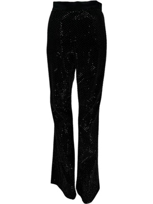 Pamella Roland Black Sequin Beaded Tuxedo Suit – Size 6